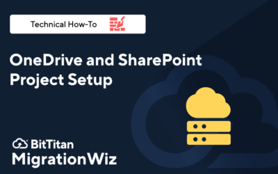 OneDrive and SharePoint Project Setup