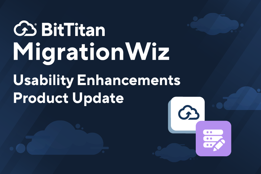 Usability Enhancements Product Update