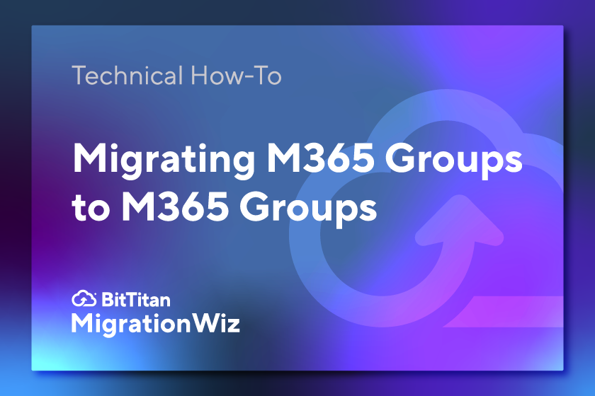 Video: Migrate Email between Microsoft Groups