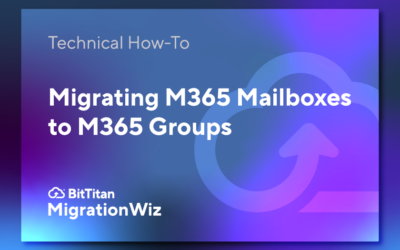 Video: Migrate a Mailbox into Microsoft Groups